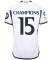 23-24 Real Madrid home (CHAMPIONS 15#) Fans Version Thailand Quality