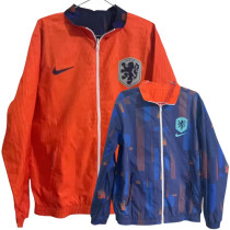 2024 Netherlandsl (2 sides) Windbreaker Soccer Jacket