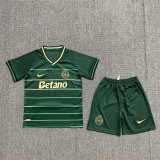 Kids kit 24-25 Sporting Lisbon Away Thailand Quality