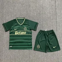 Kids kit 24-25 Sporting Lisbon Away Thailand Quality