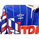 Long sleeve 1990 Ajax Away Retro Jersey Thailand Quality