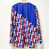 Long sleeve 1990 Ajax Away Retro Jersey Thailand Quality
