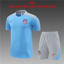 Kids kit 24-25 Atletico Madrid (Training clothes) Thailand Quality