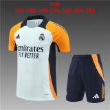 Kids kit 24-25 Real Madrid (Training clothes) Thailand Quality