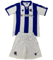 24-25 Real Sociedad home Set.Jersey & Short High Quality