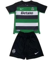 24-25 Sporting Lisbon hone Set.Jersey & Short High Quality