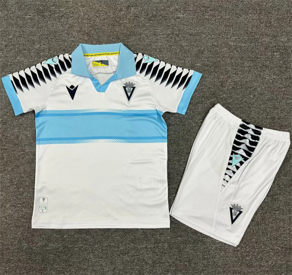 Kids kit 24-25 Cádiz CF Away Thailand Quality