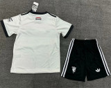Kids kit 24-25 Manchester United Third Away Thailand Quality
