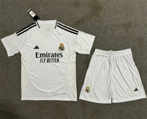 24-25 Real Madrid home Set.Jersey & Short High Quality