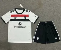 24-25 Manchester United Third Away Set.Jersey & Short High Quality
