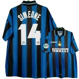 1997-1998 Inter milan (SIMEONE 14#) Retro Jersey Thailand Quality