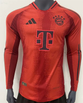 Long sleeve 24-25 Bayern München home Player Version Thailand Quality