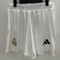 24-25 Real Madrid home (Player Version) Soccer shorts Thailand Quality