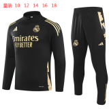 Young 24-25 Real Madrid (black) Sweater tracksuit set