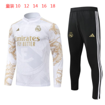 Young 24-25 Real Madrid (white) Sweater tracksuit set