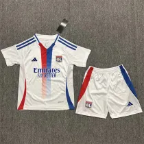 Kids kit 24-25 Olympique Lyonnais home Thailand Quality