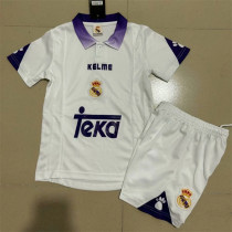 Kids kit 97-98 Real Madrid home (Retro Jersey) Thailand Quality