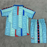 Kids kit 96-97 FC Barcelona Away (Retro Jersey) Thailand Quality