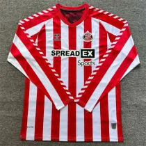 24-25 Sunderland AFC home Long sleeve Thailand Quality