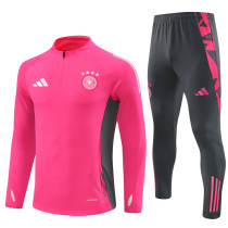 2024 Germany (Pink) Adult Sweater tracksuit set Training Suit