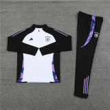 2024 Germany (white) Adult Sweater tracksuit set Training Suit