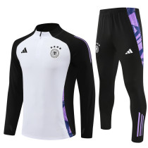 2024 Germany (white) Adult Sweater tracksuit set Training Suit