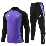 2024 Germany (Purple) Adult Sweater tracksuit set Training Suit