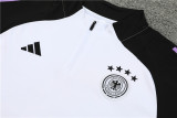 2024 Germany (white) Adult Sweater tracksuit set Training Suit
