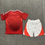 Kids kit 24-25 Manchester United home Thailand Quality