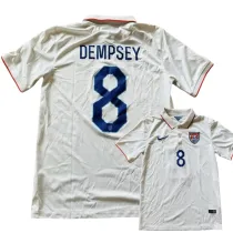 2014 United States home (DEMPSEY  8#) Retro Jersey Thailand Quality