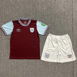 Kids kit 24-25 West Ham United home Thailand Quality