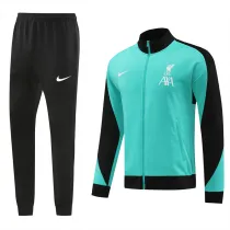 24-25 Liverpool (green) Jacket Adult Sweater tracksuit set Training Suit