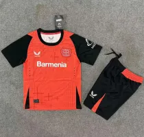 Kids kit 24-25 Leverkusen home Thailand Quality