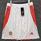 24-25 Manchester United home Soccer shorts Thailand Quality