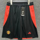 24-25 Manchester United home Soccer shorts Thailand Quality