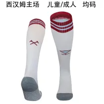 24-25 West Ham United home Soccer Socks