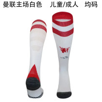 24-25 Manchester United home Soccer Socks