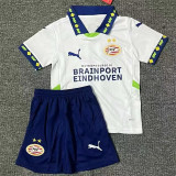 Kids kit 24-25 Eindhoven Third Away Thailand Quality