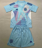 Kids kit 2024 Germany (Goalkeeper) Thailand Quality