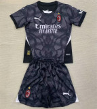 Kids kit 24-25 AC Milan (Goalkeeper) Thailand Quality