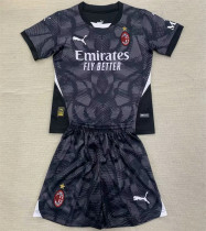 Kids kit 24-25 AC Milan (Goalkeeper) Thailand Quality