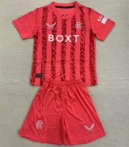 Kids kit 24-25 Rangers Goalkeeper(BOXT) Thailand Quality