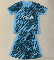 Kids kit 24-25 Paris Saint-Germain (Goalkeeper) Thailand Quality