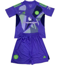 24-25 Manchester United (Goalkeeper) Set.Jersey & Short High Quality