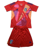 24-25 Italy (Goalkeeper) Adult Jersey & Short Set High Quality