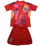 24-25 Italy (Goalkeeper) Adult Jersey & Short Set High Quality