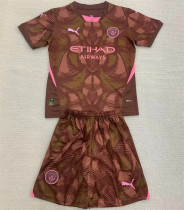 Kids kit 24-25 Manchester City (Goalkeeper) Thailand Quality