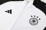 2024 Germany (white) Jacket Adult Sweater tracksuit set Training Suit