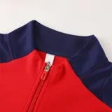 2024 Spain (red) Jacket  Adult Sweater tracksuit set