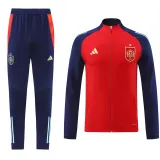 2024 Spain (red) Jacket  Adult Sweater tracksuit set